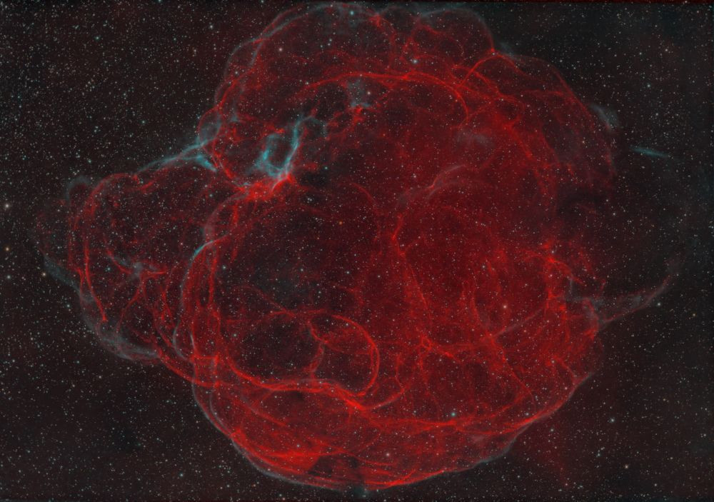 Sh2-240 (Simeis 147 or the Spaghetti Nebula) - Astrophotography