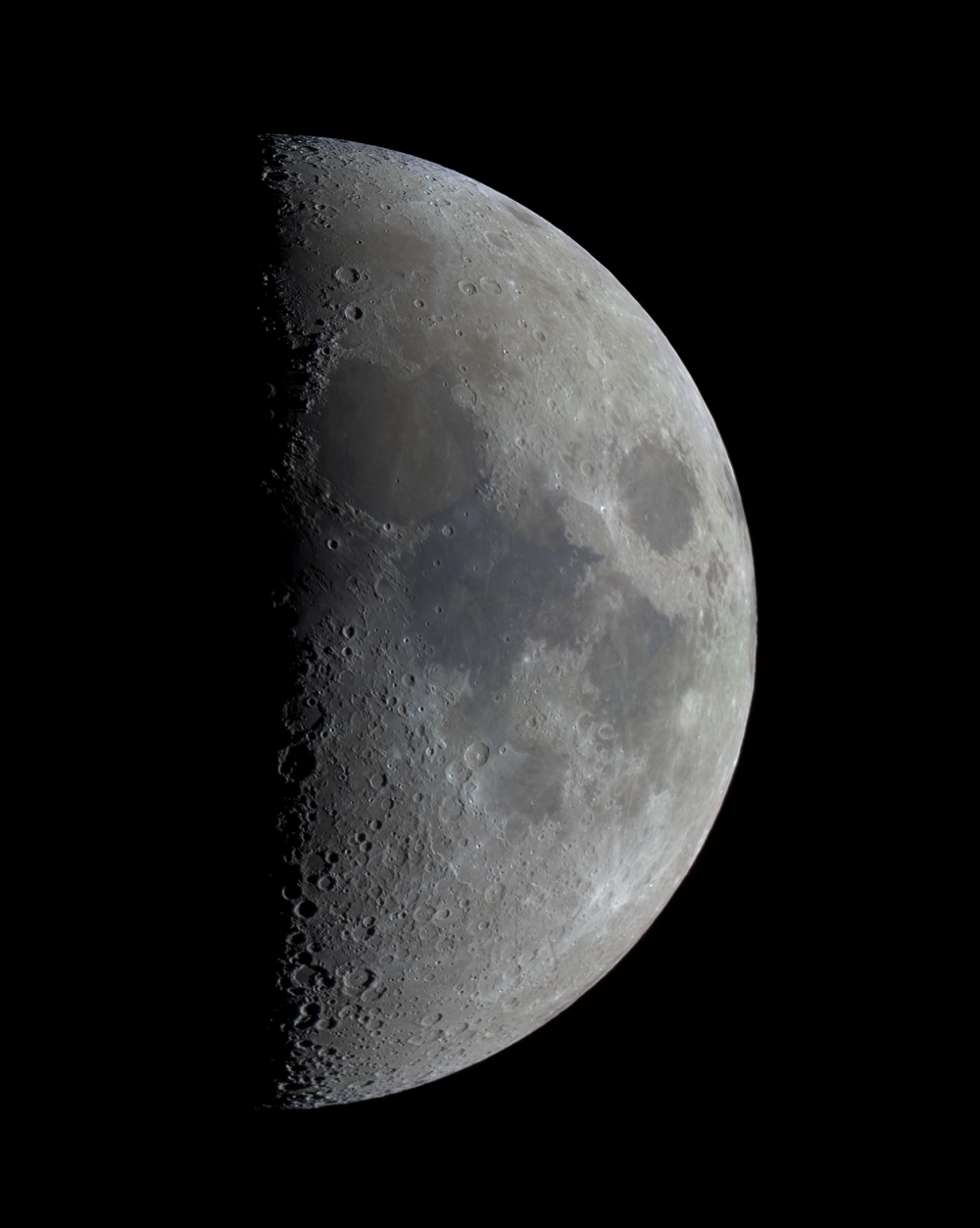 Панорама Луны в прямом фокусе 20.01.21