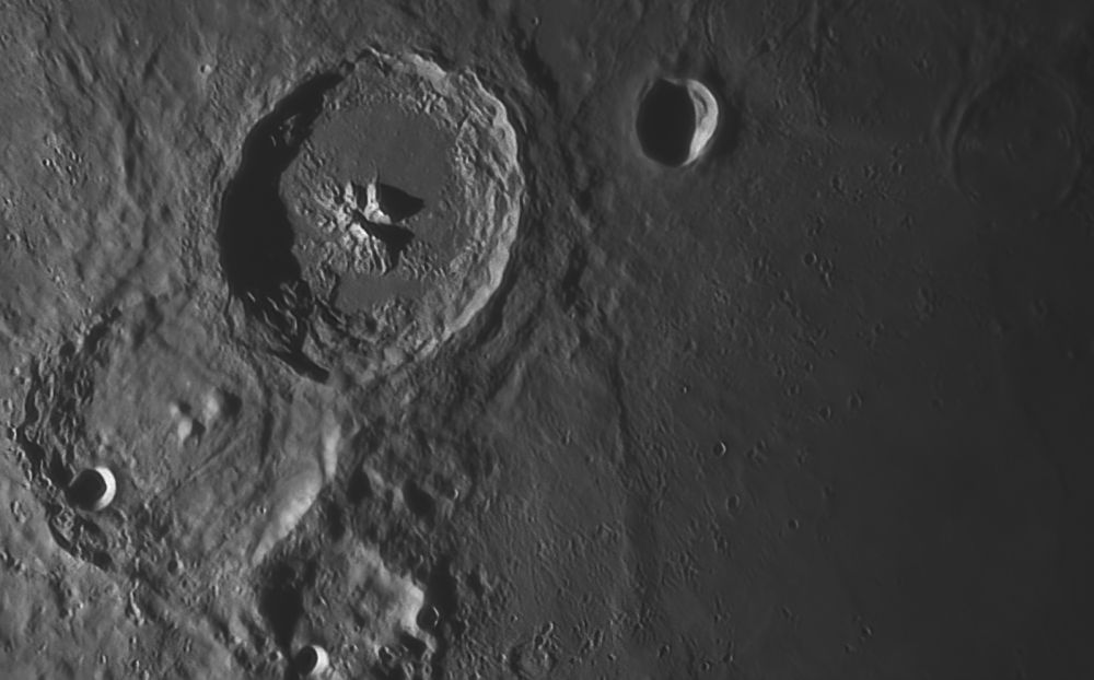 Луна (Кратеры Теофил, Кирилл) / Moon (Theophilus, Cyrillus) 06.08.2023