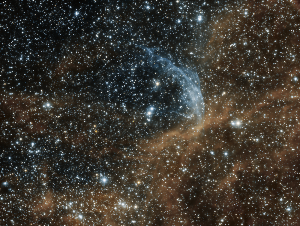 WR 134 Ring Nebula HOO