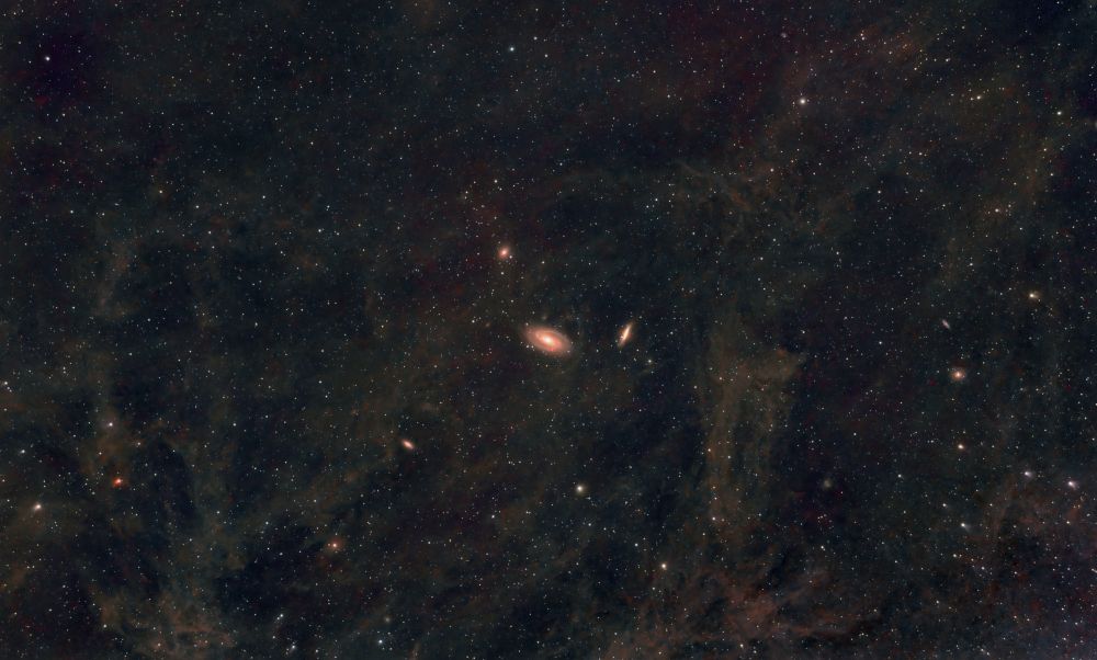 M81, M82 в окружении IFN