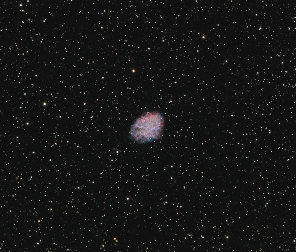 M1 crab planetary H_ OIII_RGB