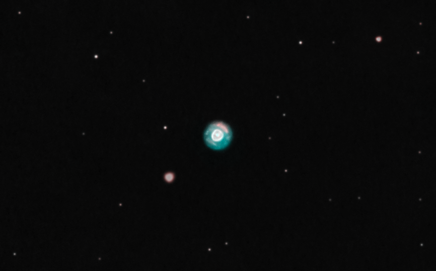 NGC 2392 или планетарная туманность Эскимос