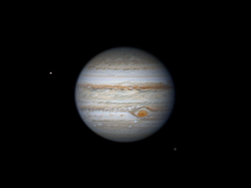 Jupiter, Io and Callisto, 03.08.2022