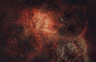 SH 2-132 (The Lion Nebula) туманность Лев
