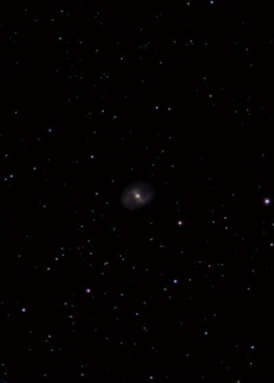 Spiral galaxy M91 (NGC 4548) - Astrophotography