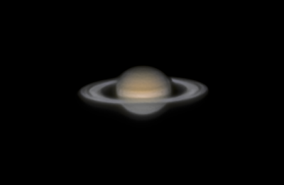 Сатурн  22.07.2022. Высота 13° - астрофотография