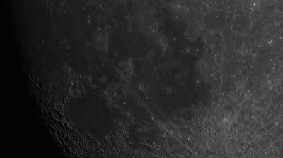 Кратер Гассенди и море Влажности. 