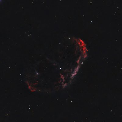 Туманность "Полумесяц" NGC 6888  в Лебеде