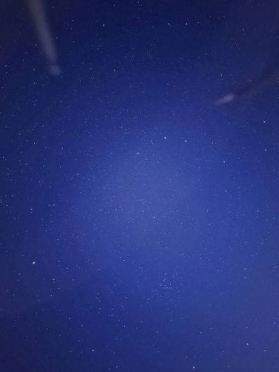 The starry sky at the zenith in KGO. - Astrophotography