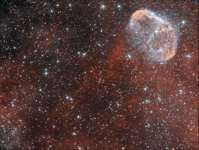 NGC6888+Soap Bubble HOO