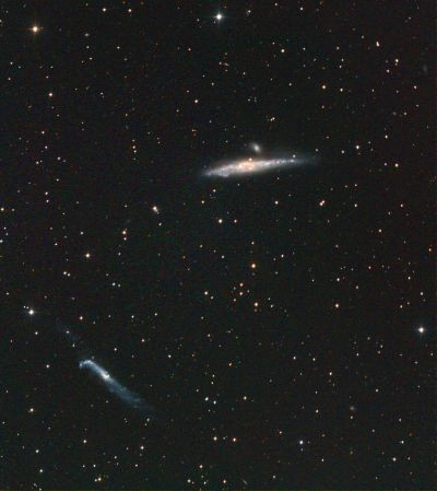 NGC 4631 and NGC 4656 - Whale and Hockey Stick Galaxies