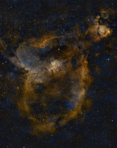 IC 1805 - Heart Nebula (SHO) - Astrophotography