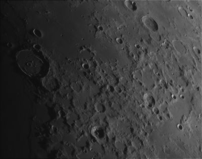 Луна. Область между Морем Ясности, Озером Сновидений и Болотом Сна