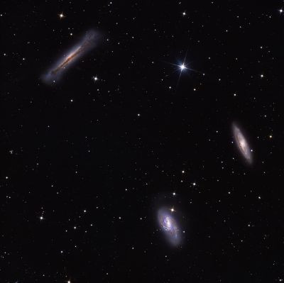 NGC 3628, M65, M66 