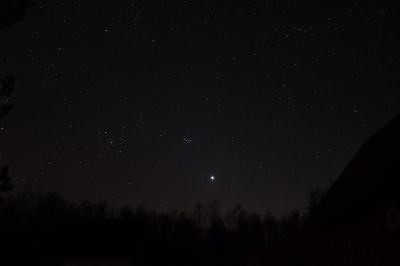 Венера среди звезд 26.03.2020