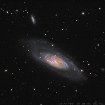 Галактика M106. - астрофотография