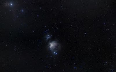 M42: Туманность Ориона + NGC 2024 Туманность Пламя (Siril)