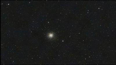 Globular cluster M13 in Hercules. - Astrophotography