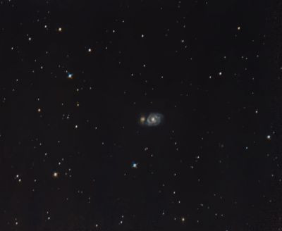 M51 Whirlpool Galaxy - Astrophotography