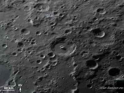 Кратер Пикколомини, 15 января 2016 года, 18:11