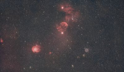 IC 443, IC 444, M35, NGC 2175, and others... - Astrophotography