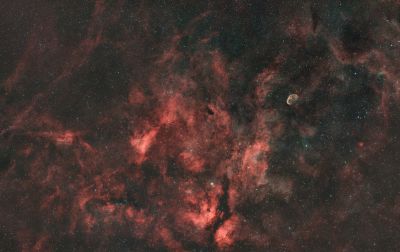 звезда Садр, NGC 6910, NGC 6888