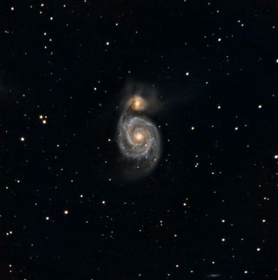 M51 The Whirlpool Galaxy