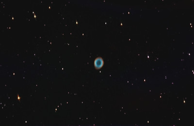 Planetary nebula Ring M57 in the constellation Lyra. 09/15/2026 - Astrophotography