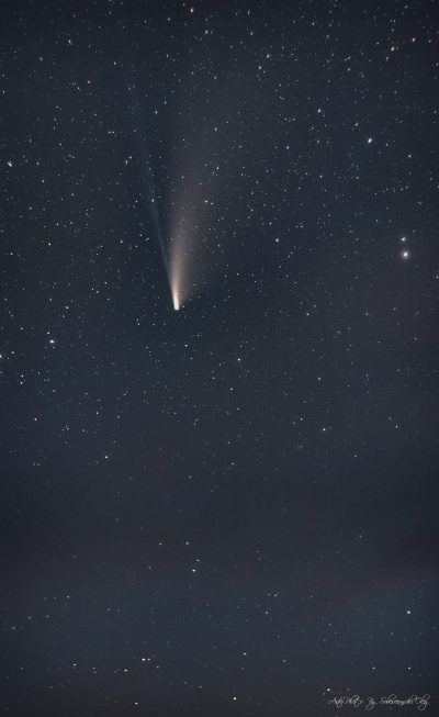 Comet Neowise - астрофотография