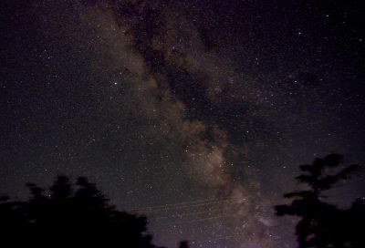 August and Milky Way