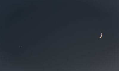 Венера и Луна