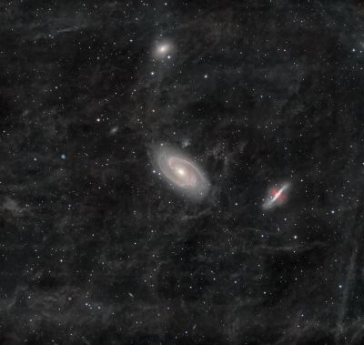 M81 & M82 - Bode's Galaxy & The Cigar Galaxy