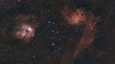 IC 405 and NGC 1893 - Astrophotography