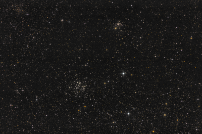 NGC 663 , NGC654 - астрофотография