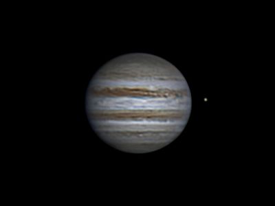 Jupiter and Europa (24 apr 2015, 21:18, UTC+3)