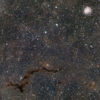 Barnard 150 - The Seahorse nebula | NGC 6946 - The Fireworks Galaxy