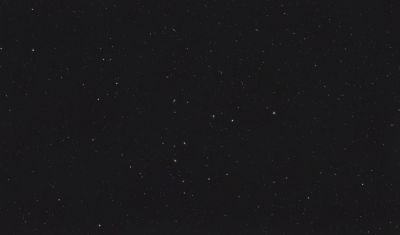 Звёздное скопление Melotte 111 и окружающие его галактики