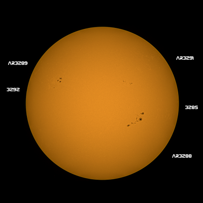 • Солнце 29.04.2023 •