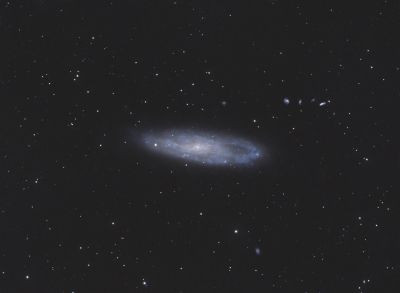 NGC 247 Needle's Eye Galaxy and Burbidge's Chain - Astrophotography