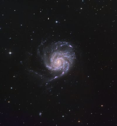 Галактика M 101 Вертушка - астрофотография