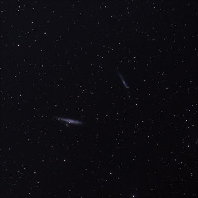 Галактики кита и хоккейной клюшки на SW 1025 f5