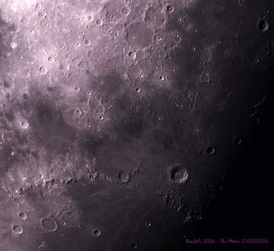 Moon close-up - Astrophotography