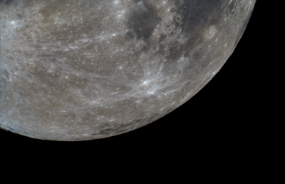 Луна 05.01.2022. Фрагмент 7 из 8 - астрофотография