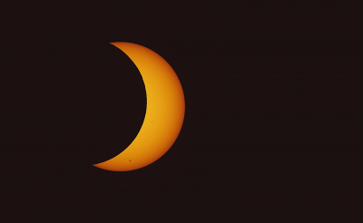 The Solar Eclipse - астрофотография