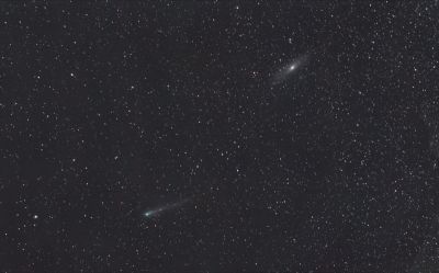 12p/Pons-Brooks, M31 - астрофотография