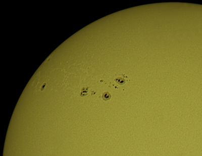 Группа пятен 2993, 2994, 2995