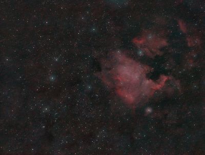 Северная Америка (NGC 7000) без астромода