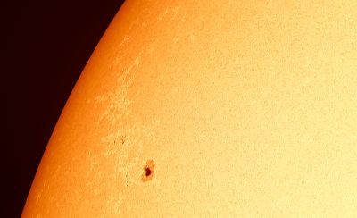 Фотосфера Солнца (участок) 04.09.2022  - астрофотография