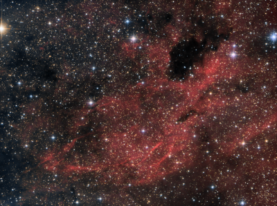 Barnard 343 in Cygnus Ha_LRGB